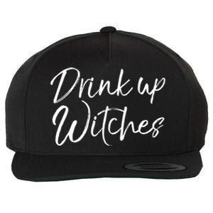 Funny Halloween Party Quote Cute Up Witches Meaningful Gift Wool Snapback Cap