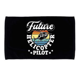 Future Helicopter Pilot Microfiber Hand Towel