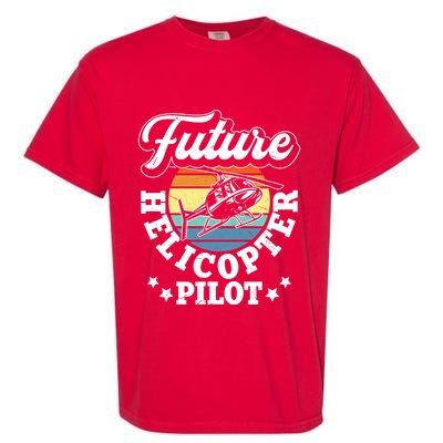 Future Helicopter Pilot Garment-Dyed Heavyweight T-Shirt