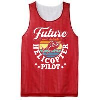 Future Helicopter Pilot Mesh Reversible Basketball Jersey Tank