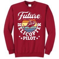 Future Helicopter Pilot Tall Sweatshirt