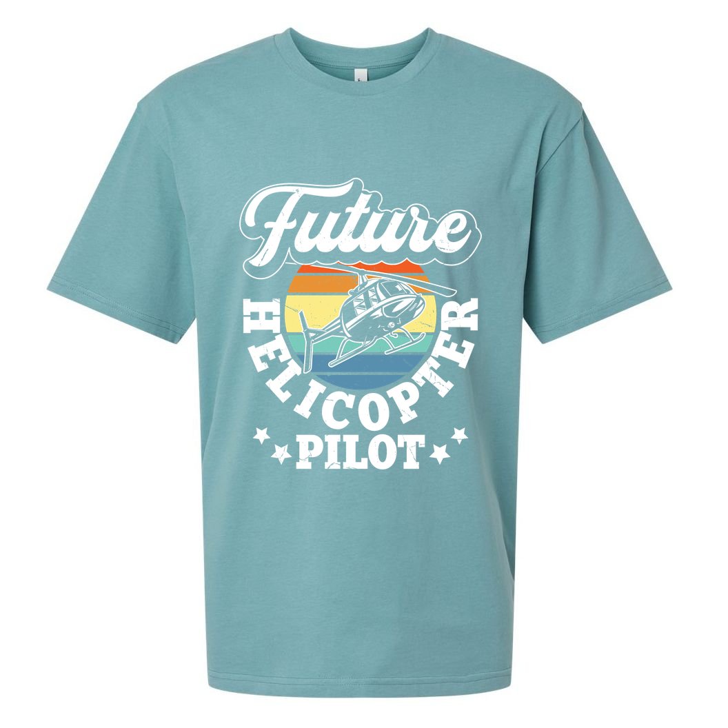 Future Helicopter Pilot Sueded Cloud Jersey T-Shirt