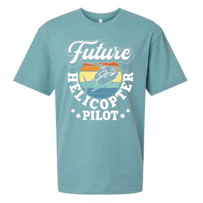 Future Helicopter Pilot Sueded Cloud Jersey T-Shirt