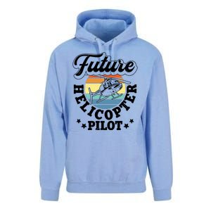 Future Helicopter Pilot Unisex Surf Hoodie