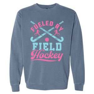 Field Hockey Player Team Practice N Meaningful Gift Garment-Dyed Sweatshirt