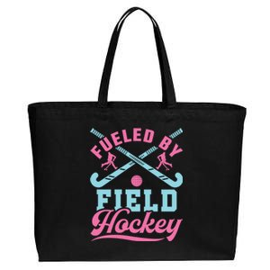 Field Hockey Player Team Practice N Meaningful Gift Cotton Canvas Jumbo Tote