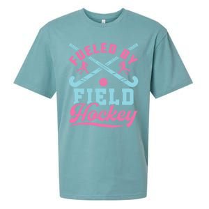 Field Hockey Player Team Practice N Meaningful Gift Sueded Cloud Jersey T-Shirt