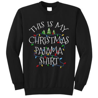 Festive Holiday Pajama Set for the Whole Family Tall Sweatshirt