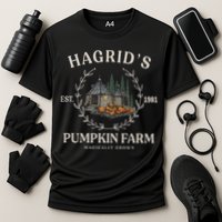 Fall Hagrids Pumpkin Farm Patch Autumn Pumpkin Garden Cooling Performance Crew T-Shirt
