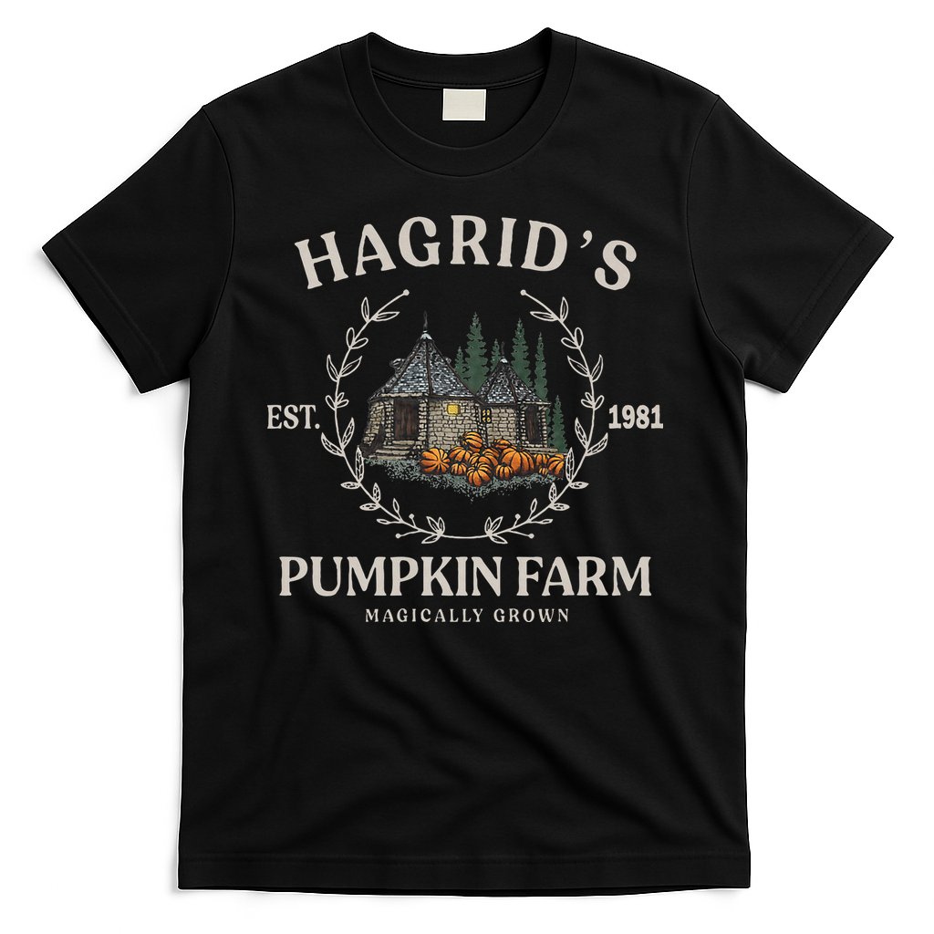 Fall Hagrids Pumpkin Farm Patch Autumn Pumpkin Garden T-Shirt