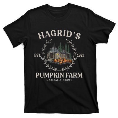 Fall Hagrids Pumpkin Farm Patch Autumn Pumpkin Garden T-Shirt