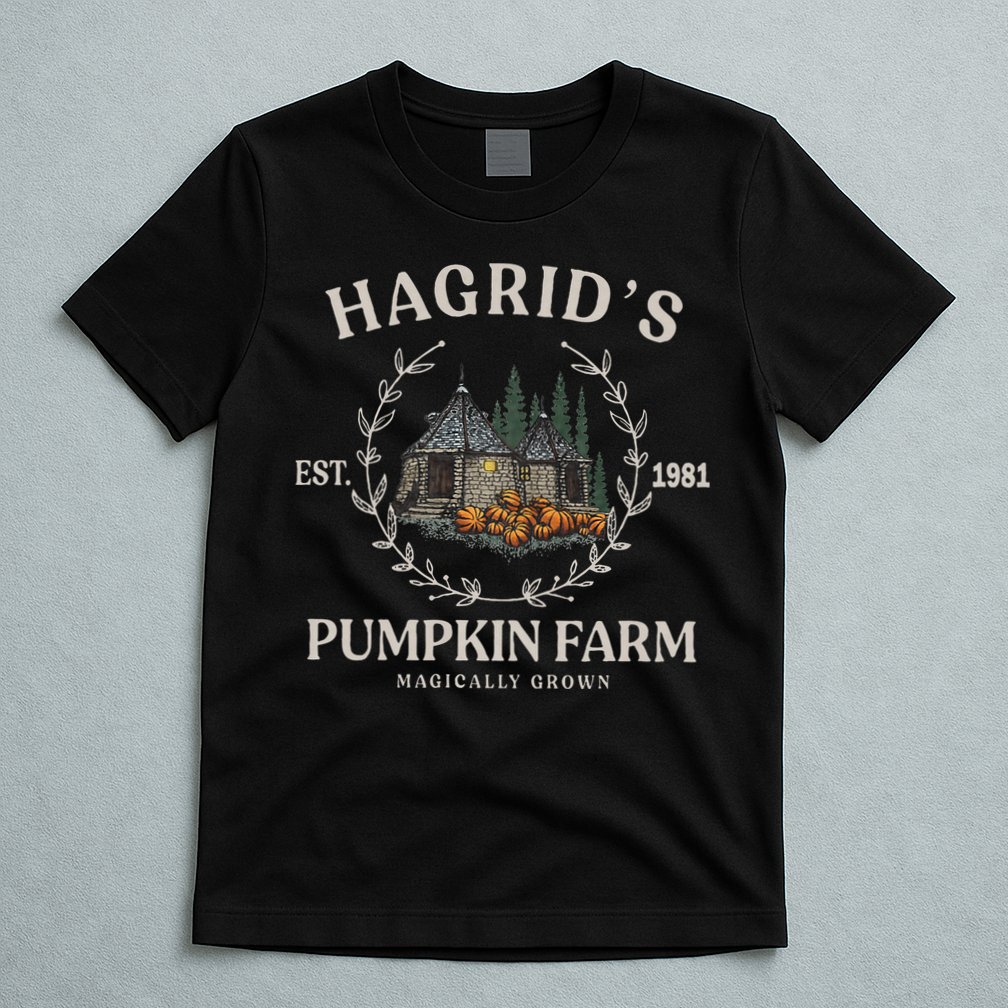 Fall Hagrids Pumpkin Farm Patch Autumn Pumpkin Garden T-Shirt