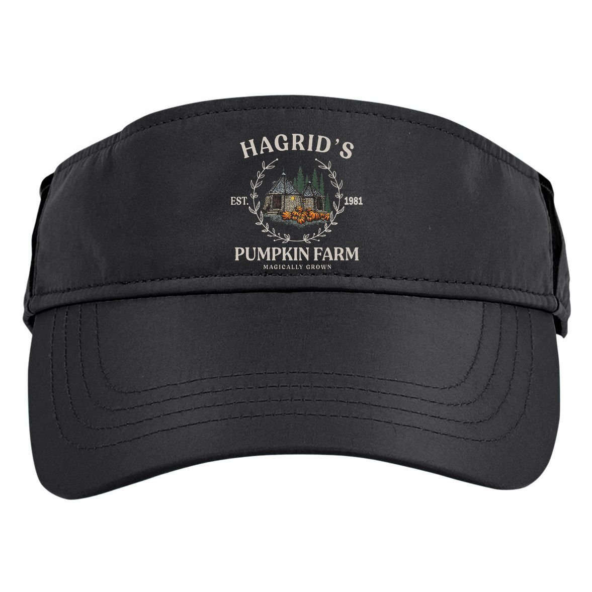 Fall Hagrids Pumpkin Farm Patch Autumn Pumpkin Garden Adult Drive Performance Visor