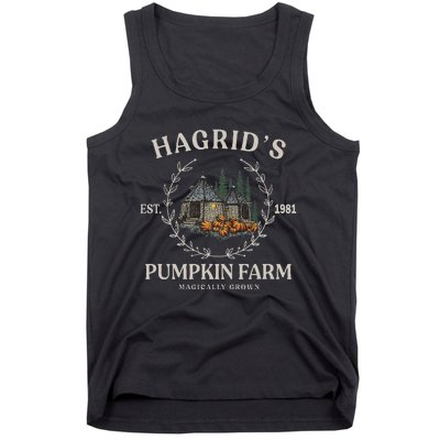 Fall Hagrids Pumpkin Farm Patch Autumn Pumpkin Garden Tank Top