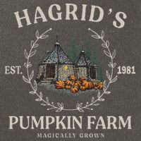 Fall Hagrids Pumpkin Farm Patch Autumn Pumpkin Garden Cotton Canvas Backpack