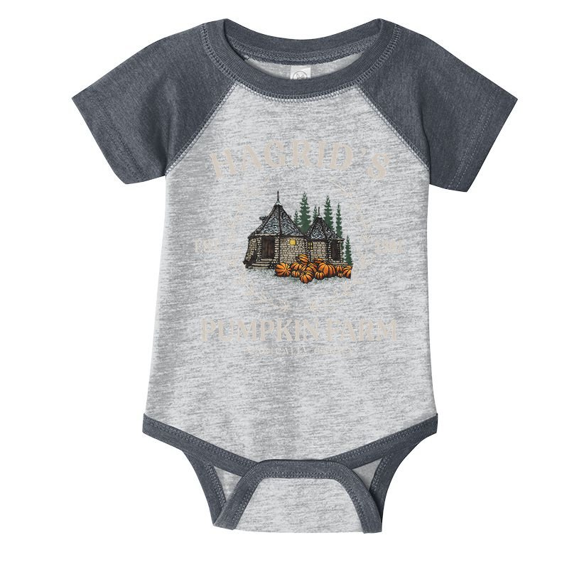 Fall Hagrids Pumpkin Farm Patch Autumn Pumpkin Garden Infant Baby Jersey Bodysuit
