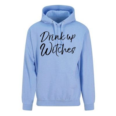 Funny Halloween Party Quote Ing Saying Up Witches Gift Unisex Surf Hoodie