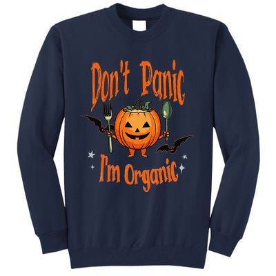 Funny Halloween Pumpkin Vegans Vegetarians Organic Gardeners Tall Sweatshirt