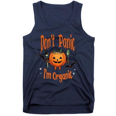 Funny Halloween Pumpkin Vegans Vegetarians Organic Gardeners Tank Top