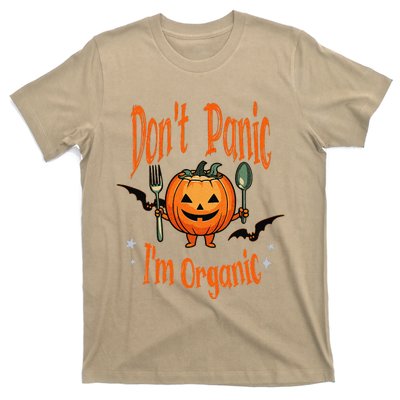 Funny Halloween Pumpkin Vegans Vegetarians Organic Gardeners T-Shirt