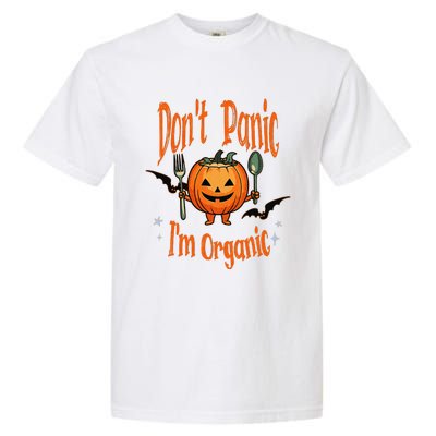 Funny Halloween Pumpkin Vegans Vegetarians Organic Gardeners Garment-Dyed Heavyweight T-Shirt