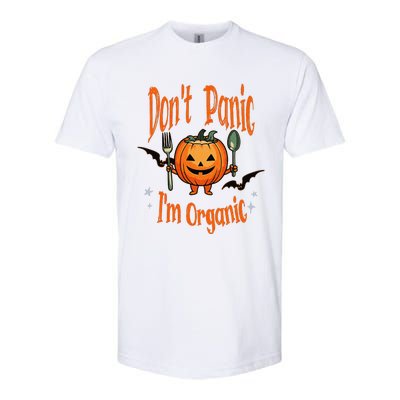 Funny Halloween Pumpkin Vegans Vegetarians Organic Gardeners Softstyle® CVC T-Shirt