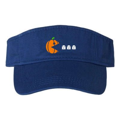 Funny Halloween Pumpkin Eating Ghost Gamer Cute Gift Visor