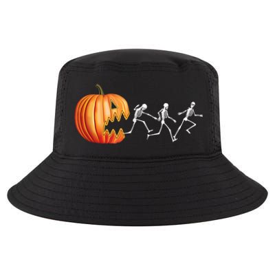 Funny Halloween Pumpkin Skeletons Jack O Lantern Cool Comfort Performance Bucket Hat