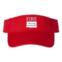 Funny Hot Packet Sauce Halloween Taco Costume Valucap Bio-Washed Visor