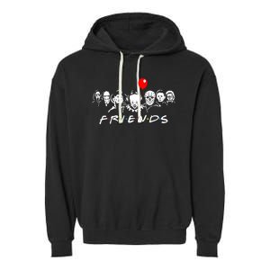 Friends Halloween Parody Garment-Dyed Fleece Hoodie