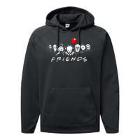 Friends Halloween Parody Performance Fleece Hoodie