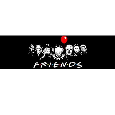 Friends Halloween Parody Bumper Sticker