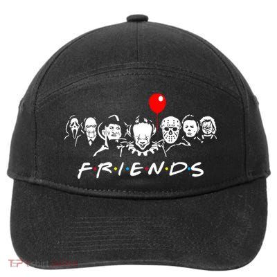 Friends Halloween Parody 7-Panel Snapback Hat