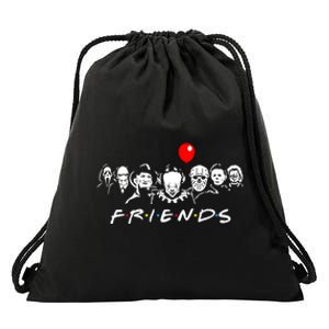 Friends Halloween Parody Drawstring Bag