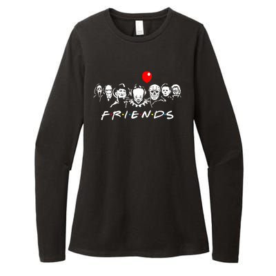 Friends Halloween Parody Womens CVC Long Sleeve Shirt