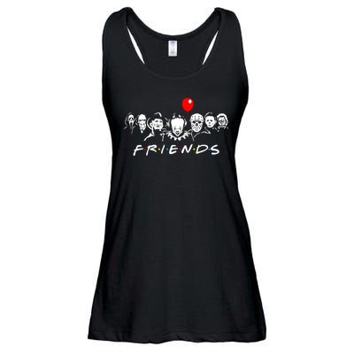 Friends Halloween Parody Ladies Essential Flowy Tank