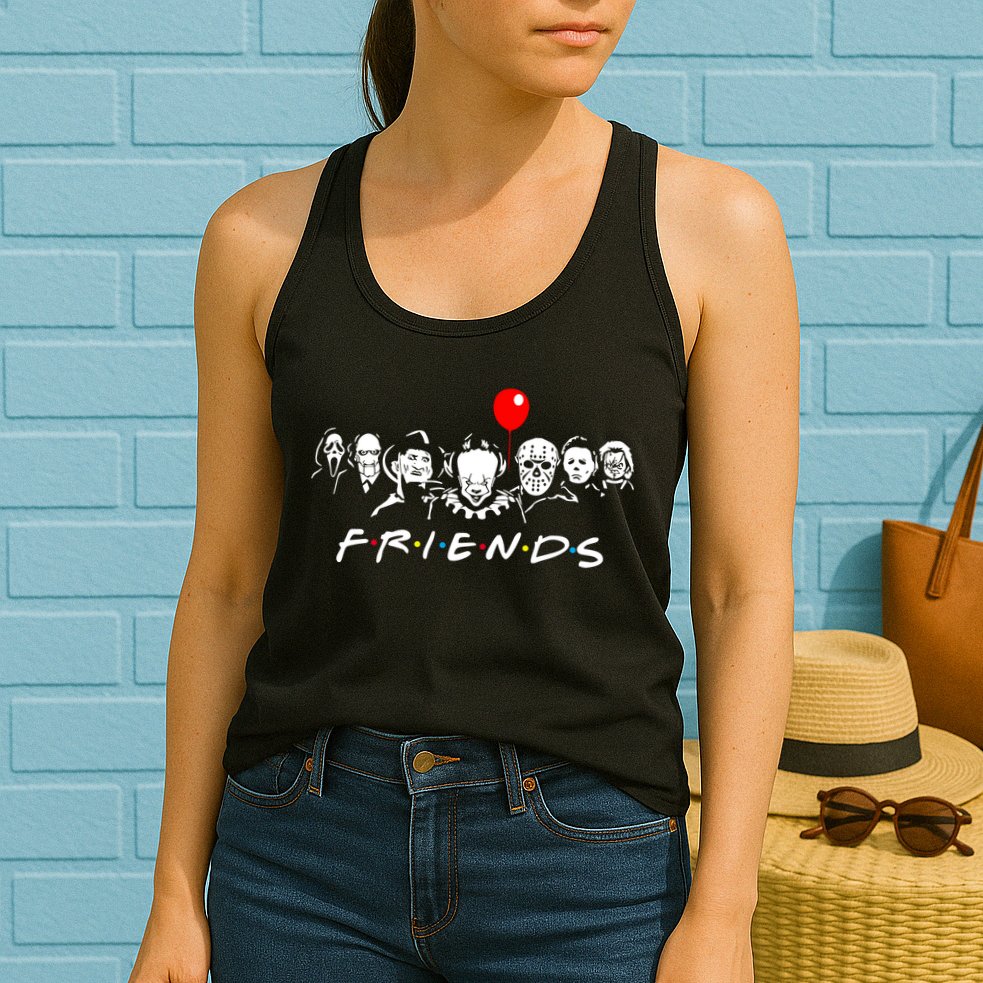Friends Halloween Parody Womens Tank Top
