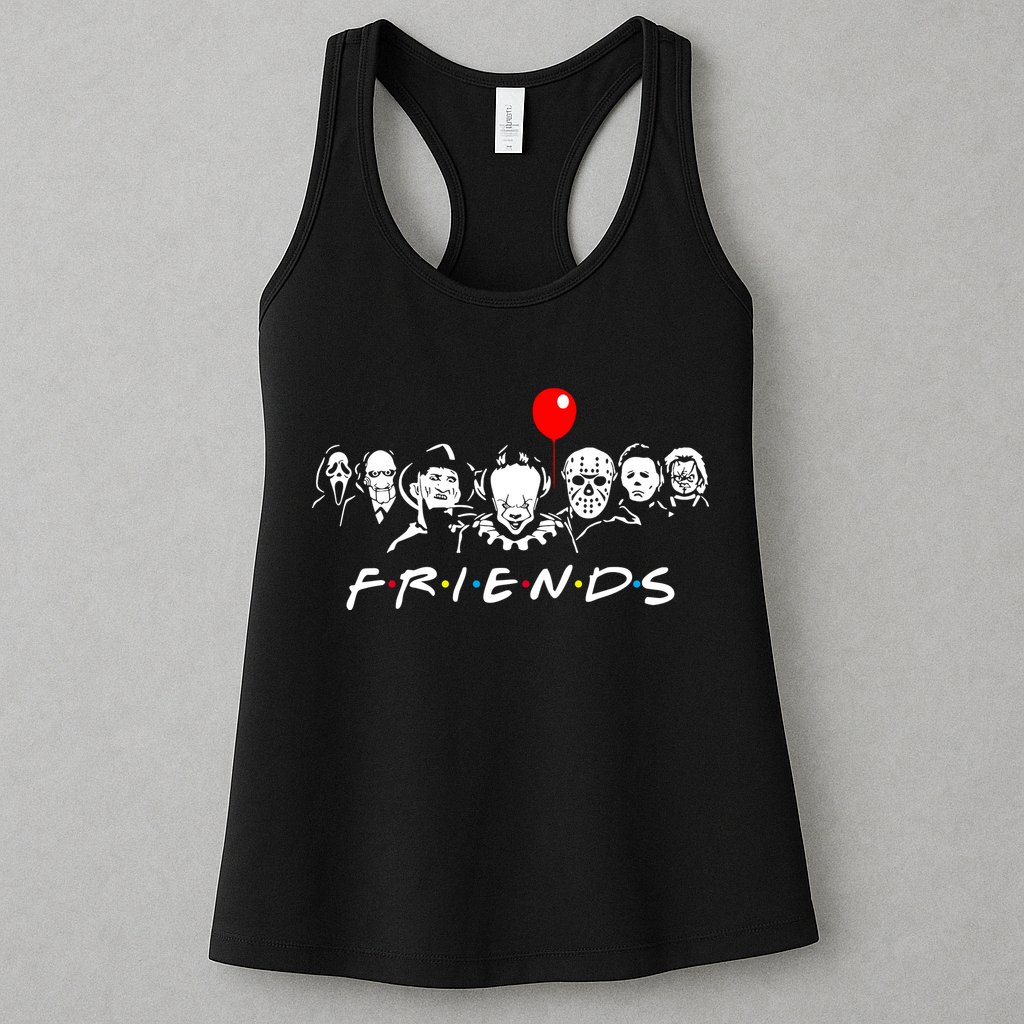 Friends Halloween Parody Womens Tank Top