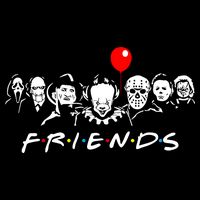 Friends Halloween Parody Womens Tank Top