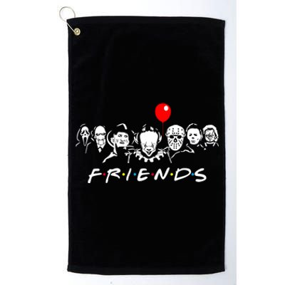 Friends Halloween Parody Platinum Collection Golf Towel