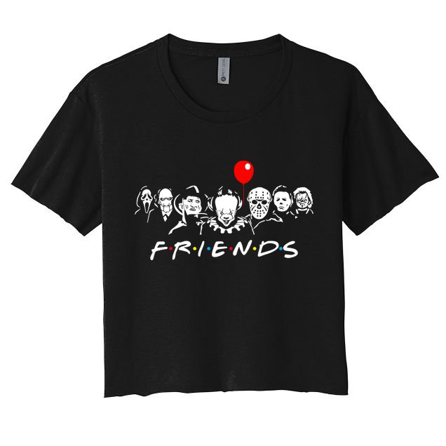 Friends Halloween Parody Crop Top
