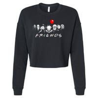 Friends Halloween Parody Cropped Pullover Crew