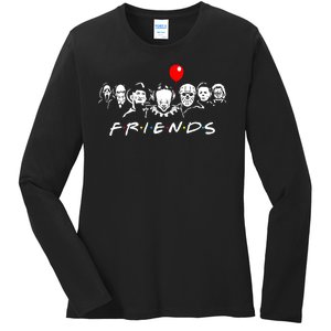 Friends Halloween Parody Ladies Long Sleeve Shirt