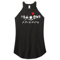 Friends Halloween Parody Women’s Perfect Tri Rocker Tank