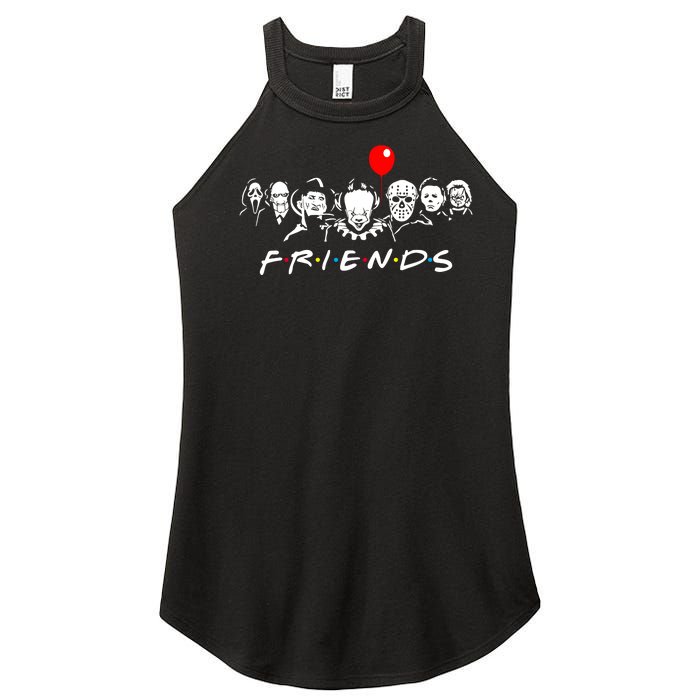 Friends Halloween Parody Women’s Perfect Tri Rocker Tank