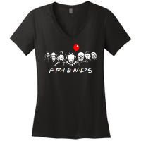 Friends Halloween Parody Women's V-Neck T-Shirt