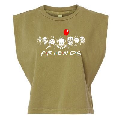 Friends Halloween Parody Garment-Dyed Women's Muscle Tee