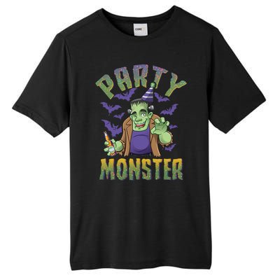 Funny Halloween Party Monster Frankenstein Tall Fusion ChromaSoft Performance T-Shirt