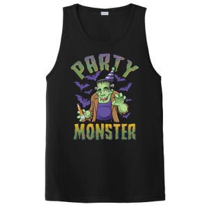 Funny Halloween Party Monster Frankenstein PosiCharge Competitor Tank