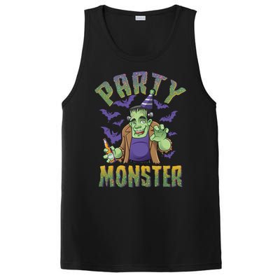 Funny Halloween Party Monster Frankenstein PosiCharge Competitor Tank